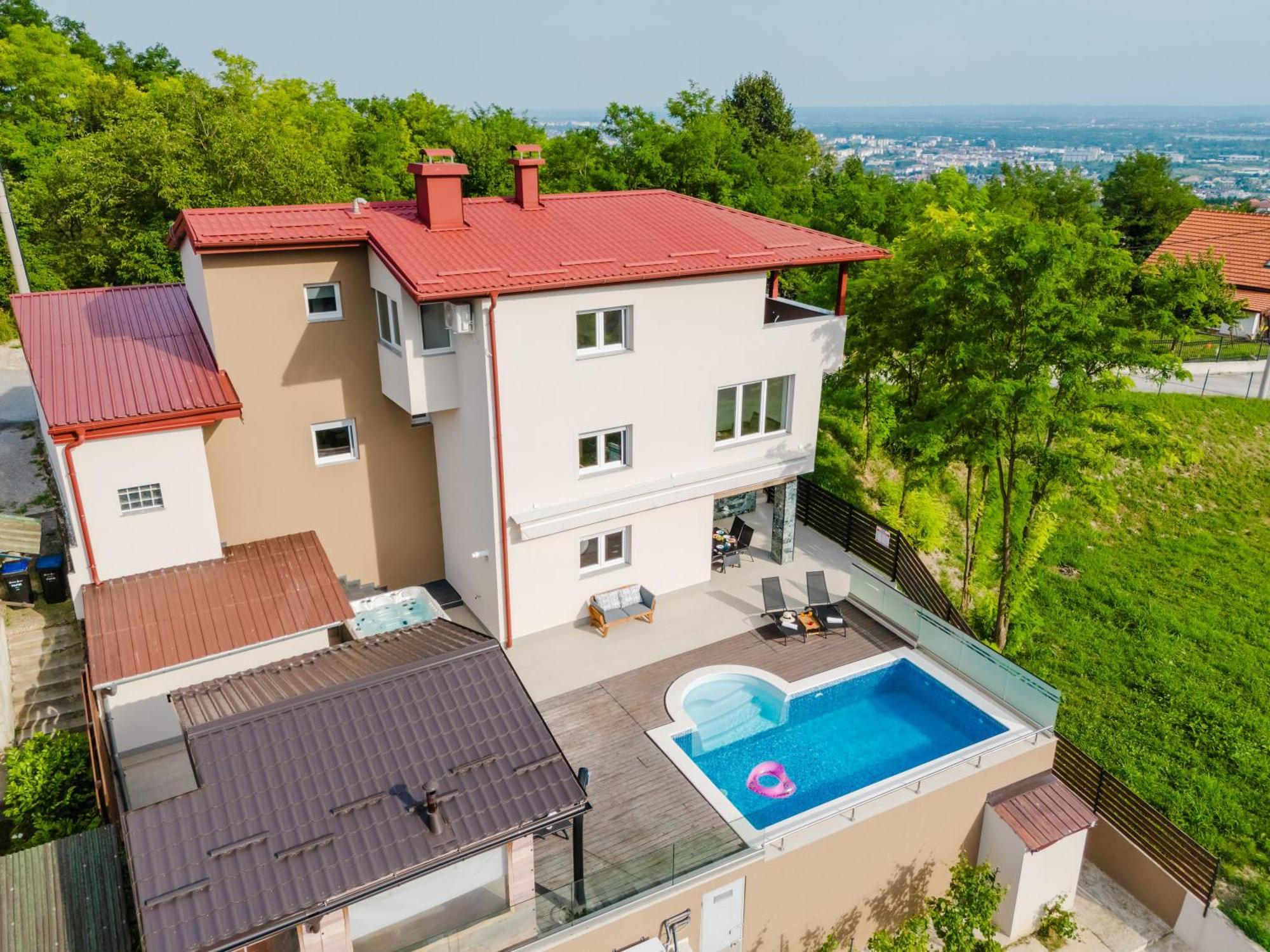 Carobni Pogled Zagreb Villa Luaran gambar