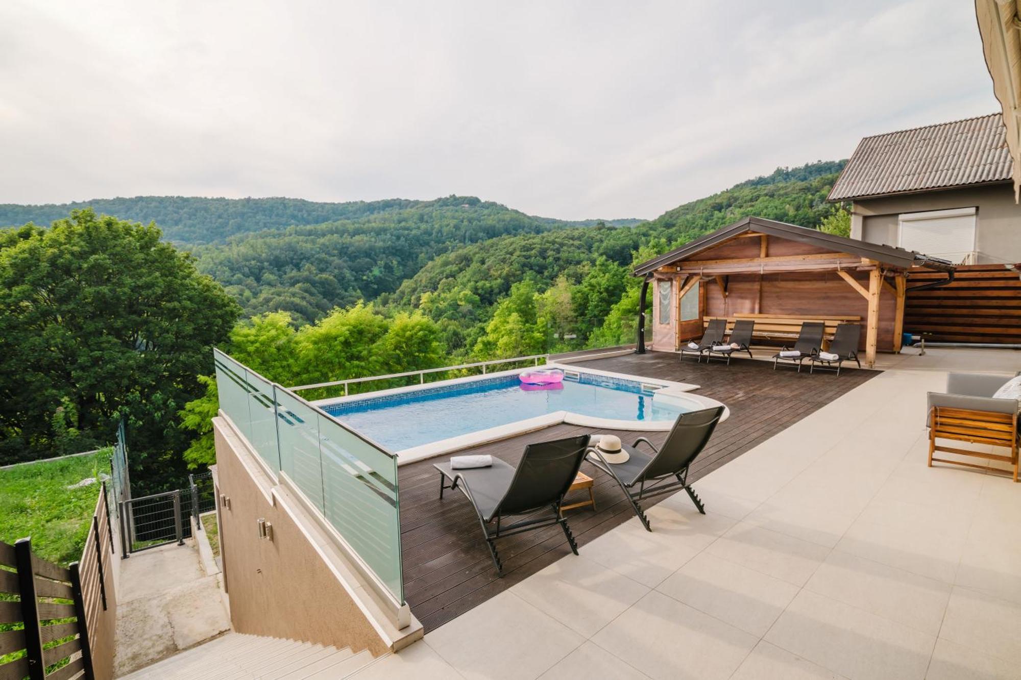 Carobni Pogled Zagreb Villa Luaran gambar